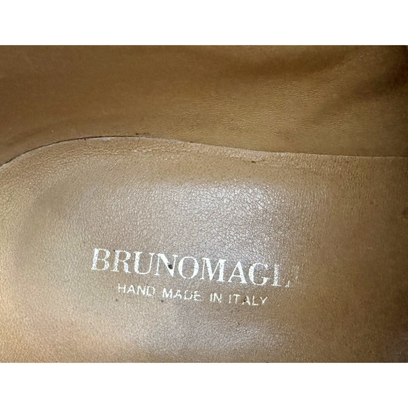 Bruno Magli Ranua Chukka Boots 11 Brown Suede Leather Lace-Up Handmade Italy - Picture 3 of 12